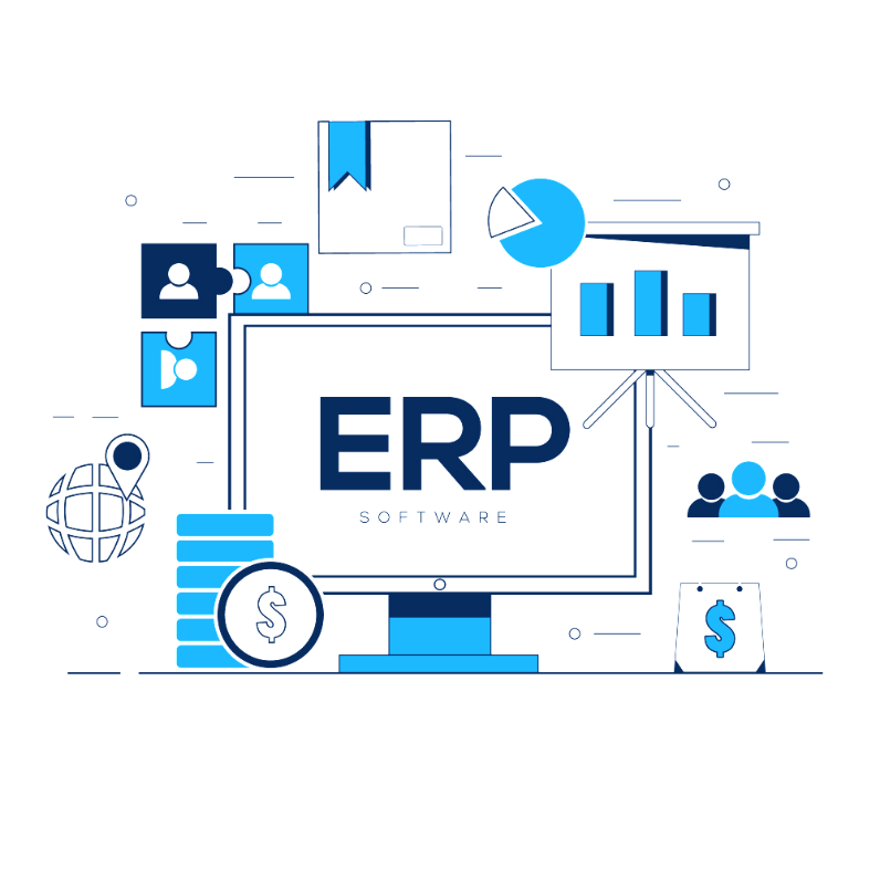 ERP Software in Indiana 2026 - Smart Business Management System Dashboard