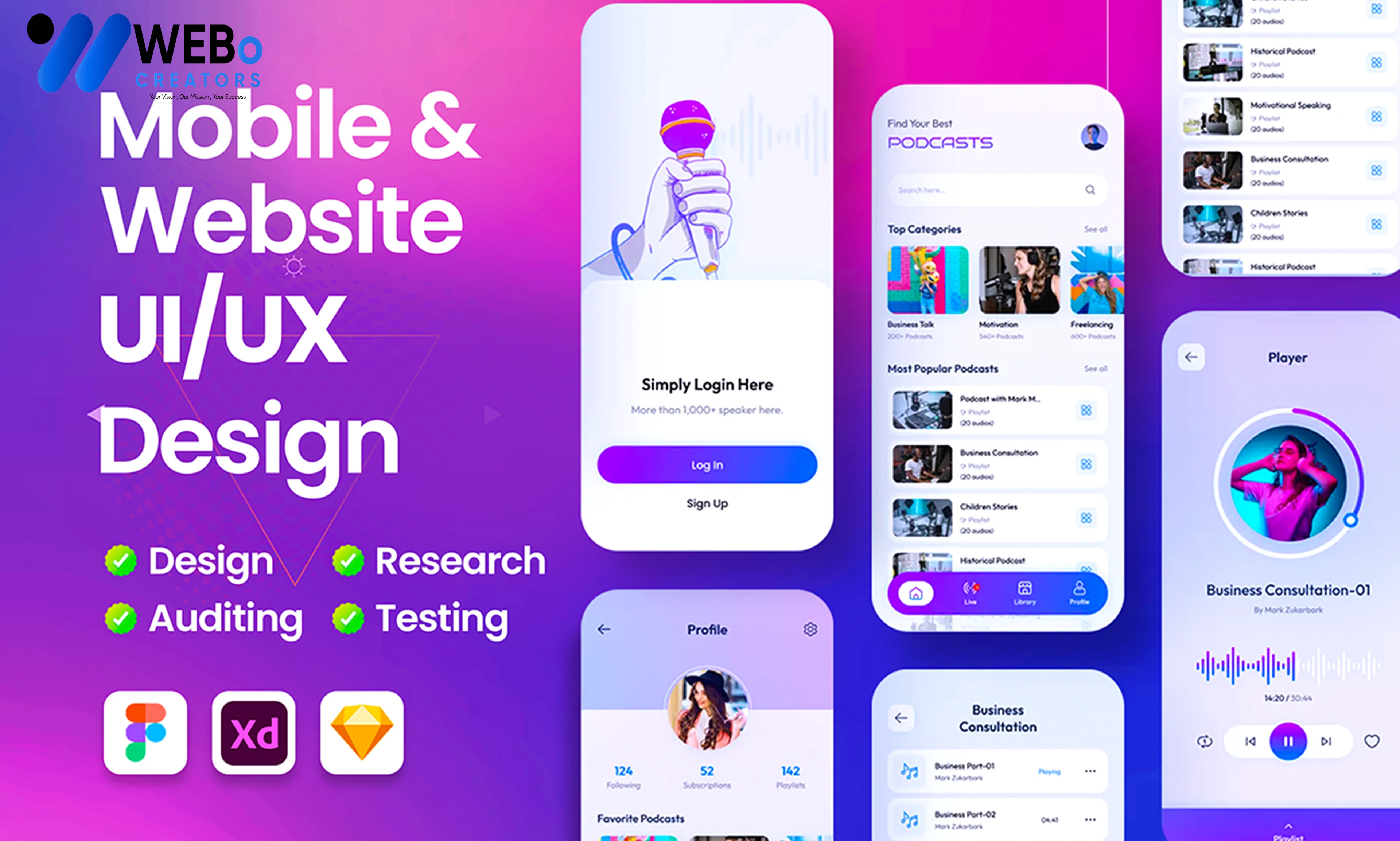 Flutter App UI/UX Design | Beautiful Flutter Interface Design in Indiana