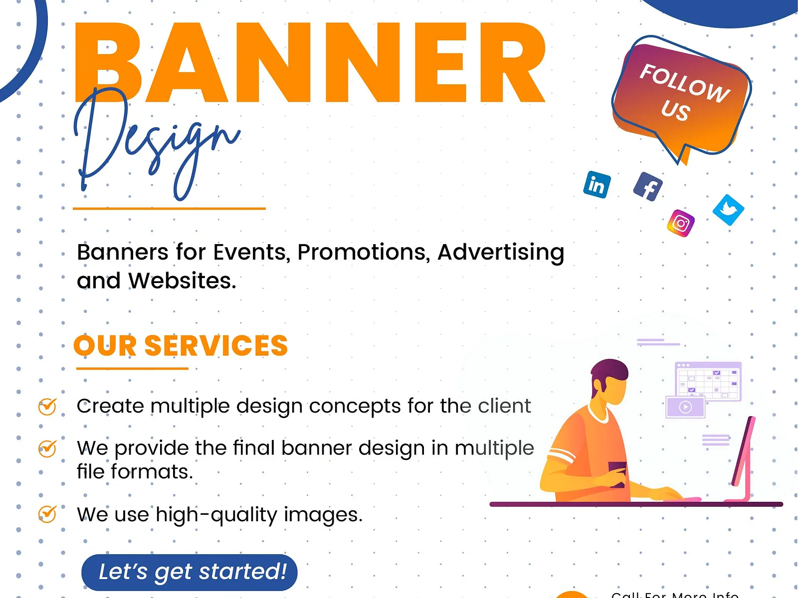 Web Banner & Social Banner Design Services in Indiana