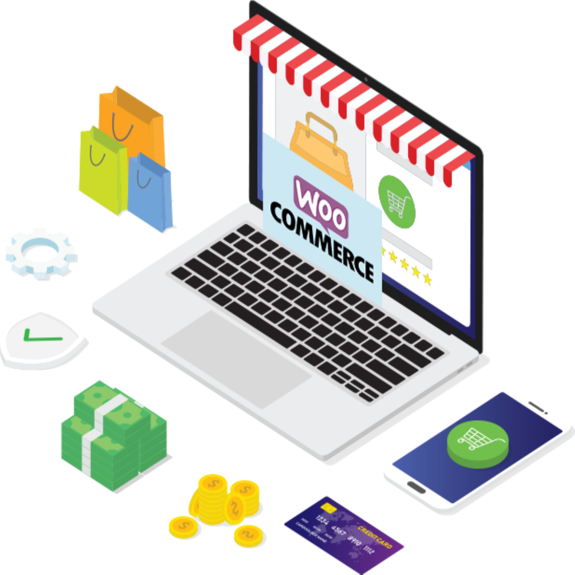 WooCommerce Website Design Services in Indiana - Online Store Development Solutions
